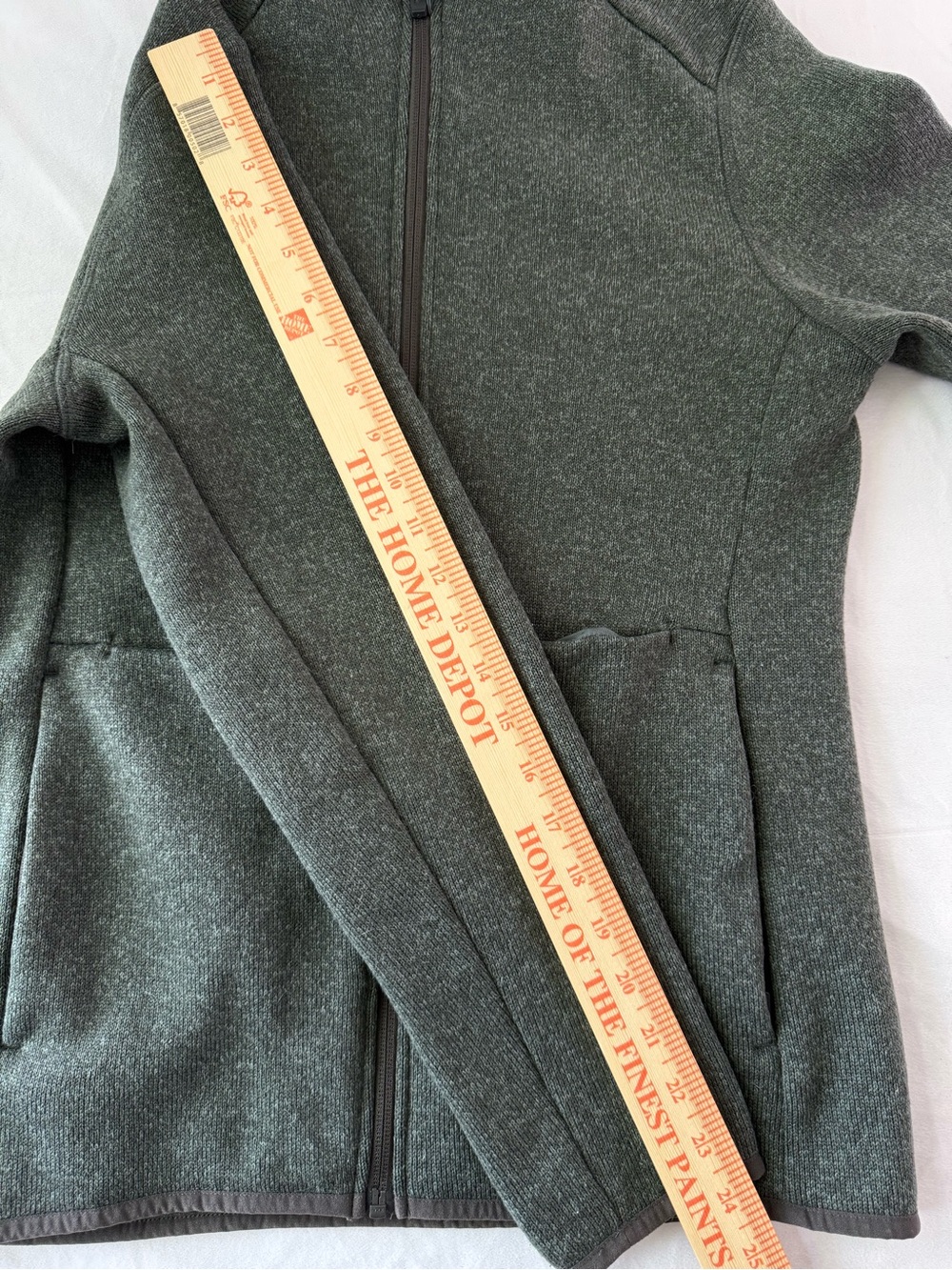 Figs Men's Forest Green Full-Zip Sweater Jacket - Picture 13 of 14